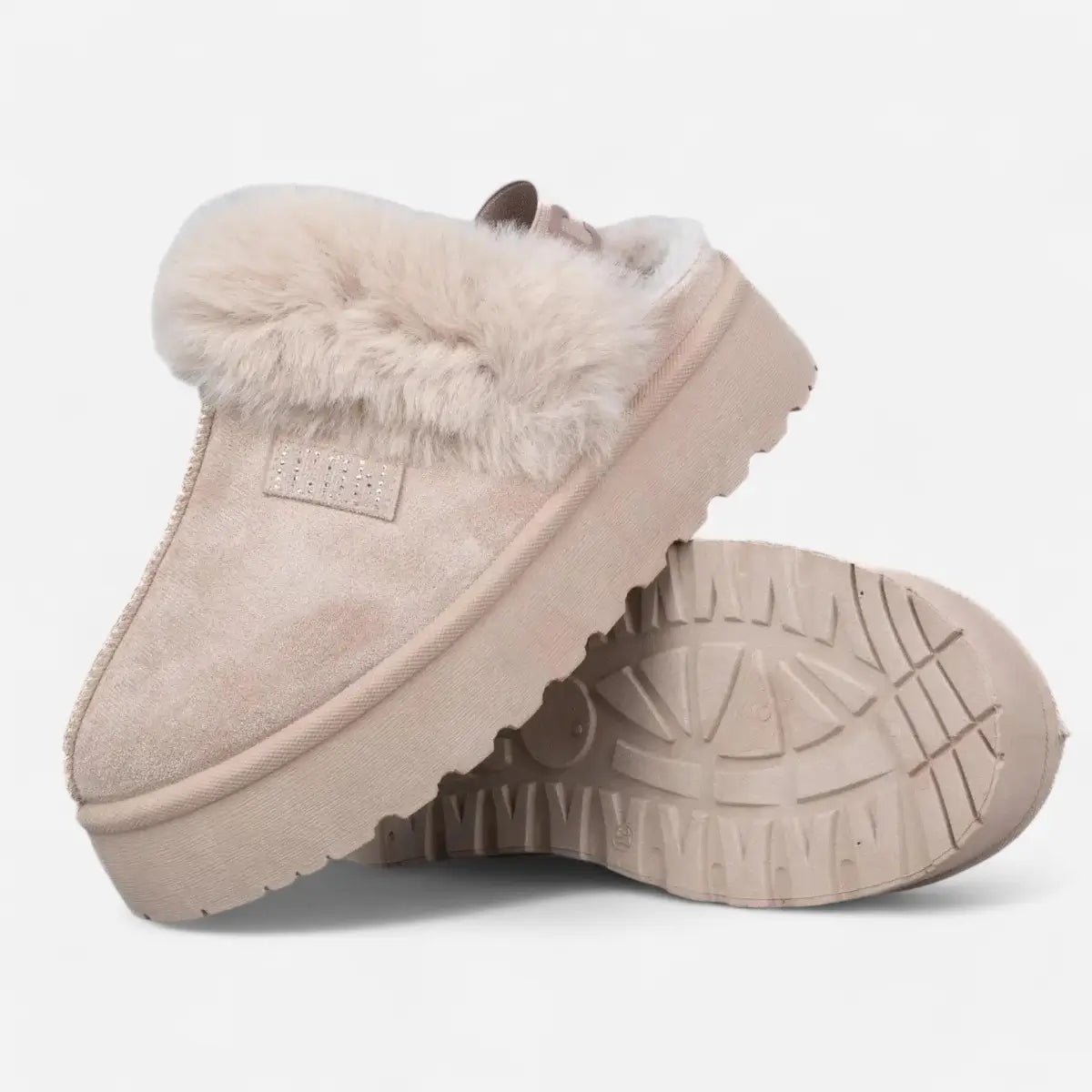 Low Boots Beige