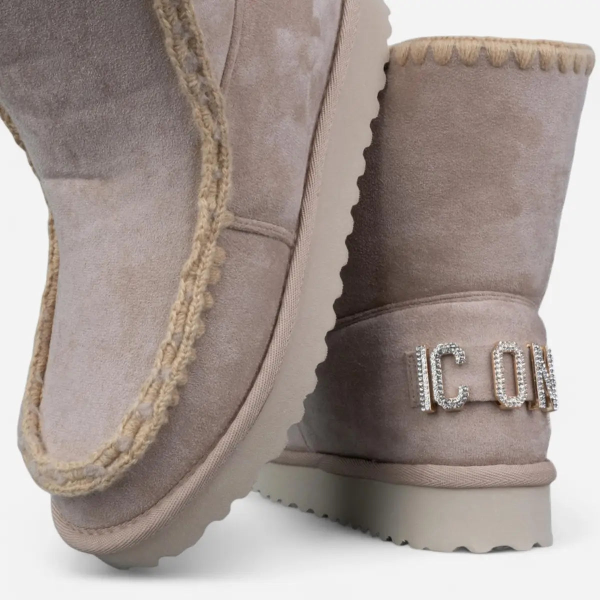 High Boots Beige