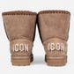 High Boots Dark Beige