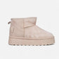 Low Boots Light Beige