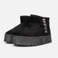 Low Boots Black Logo