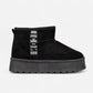 Low Boots Black Logo