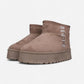 Low Boots Beige Logo