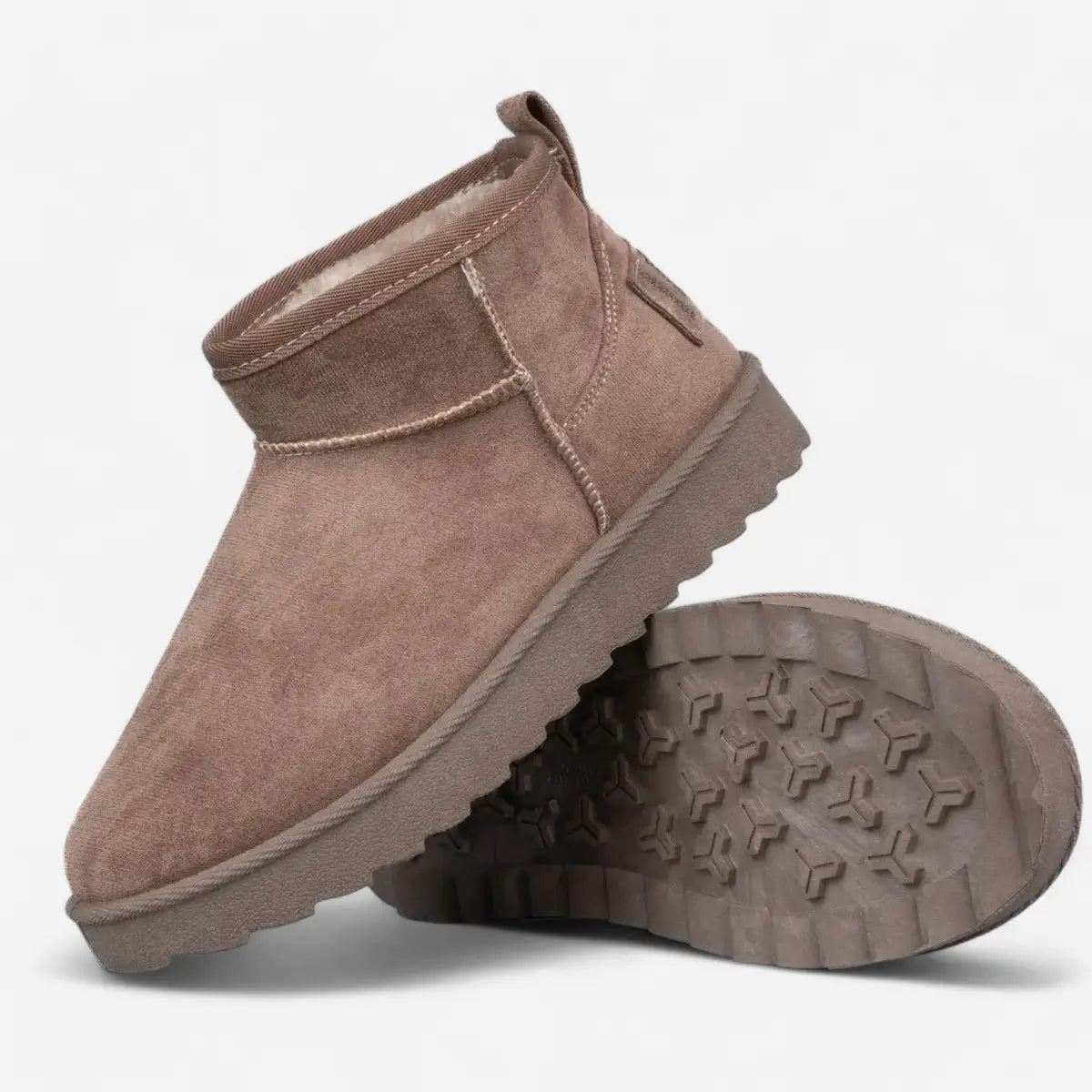 Low Boots Beige