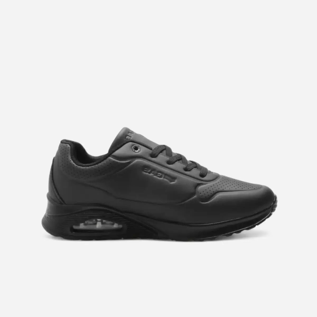 Black chunky sneakers