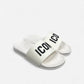 Sandals Big Logo White