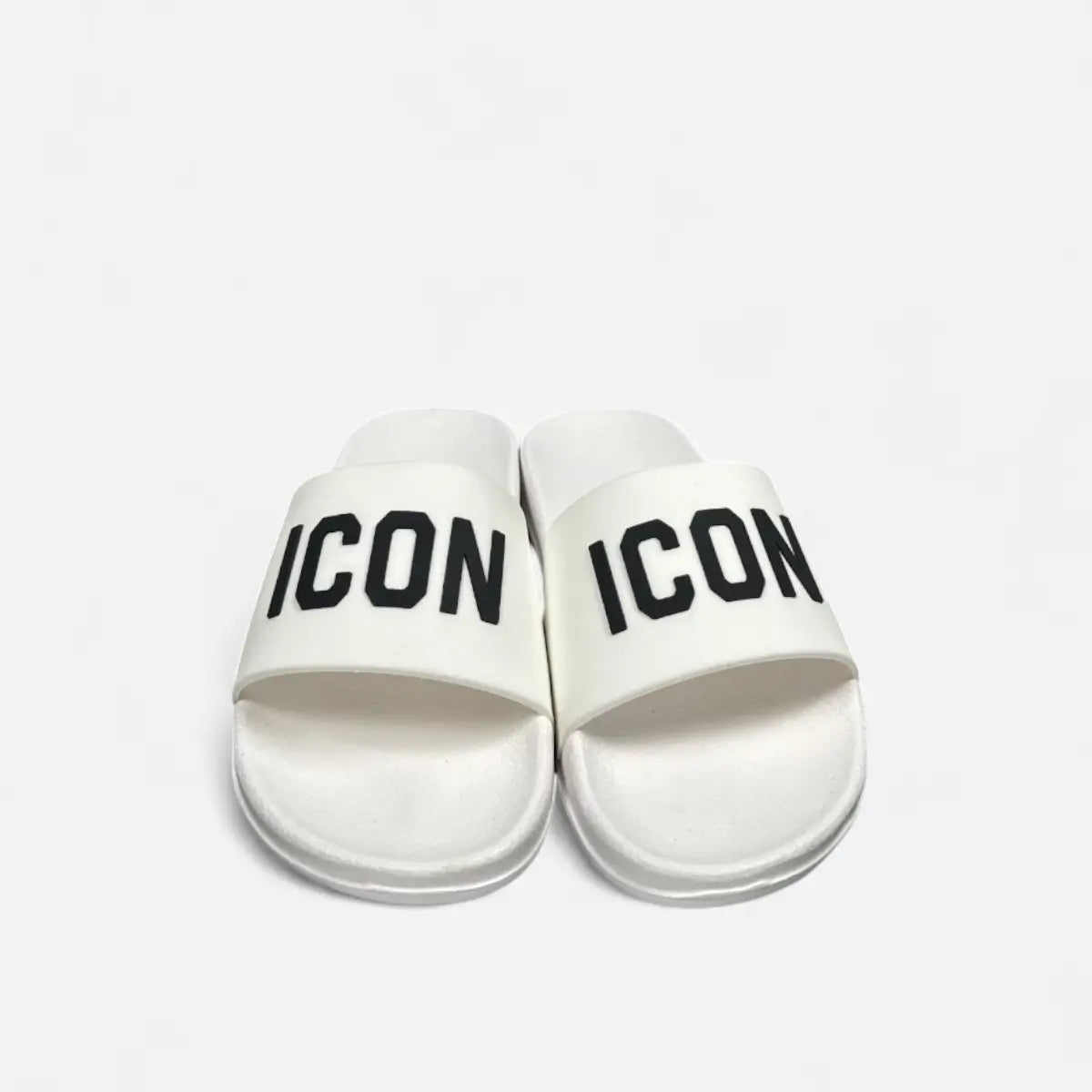 Sandals Big Logo White