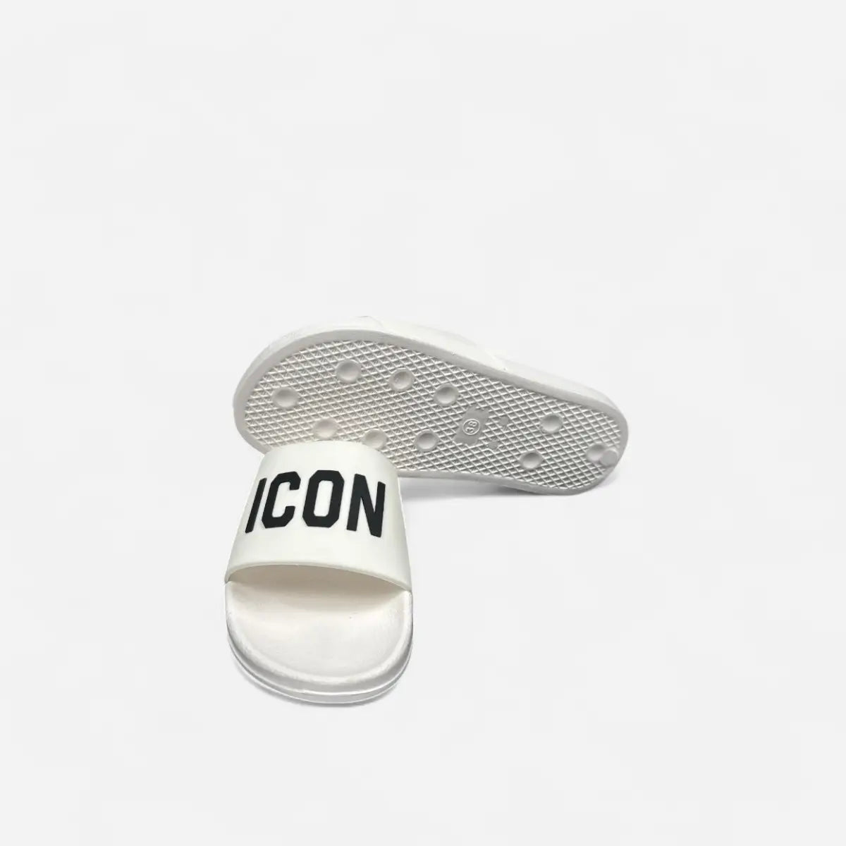 Sandals Big Logo White