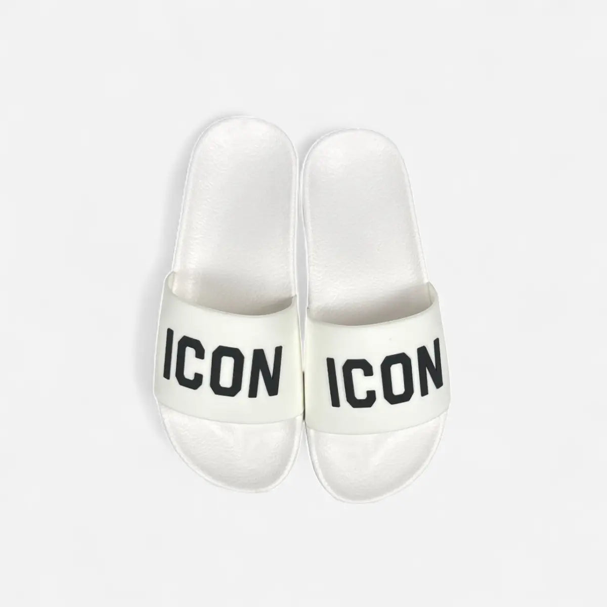 Sandals Big Logo White