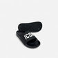 Sandals Big Logo Black