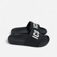 Sandals Big Logo Black
