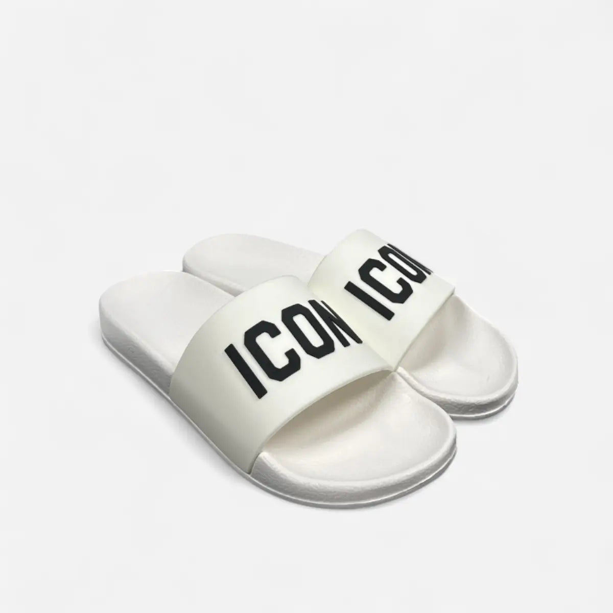 Sandals Big Logo White