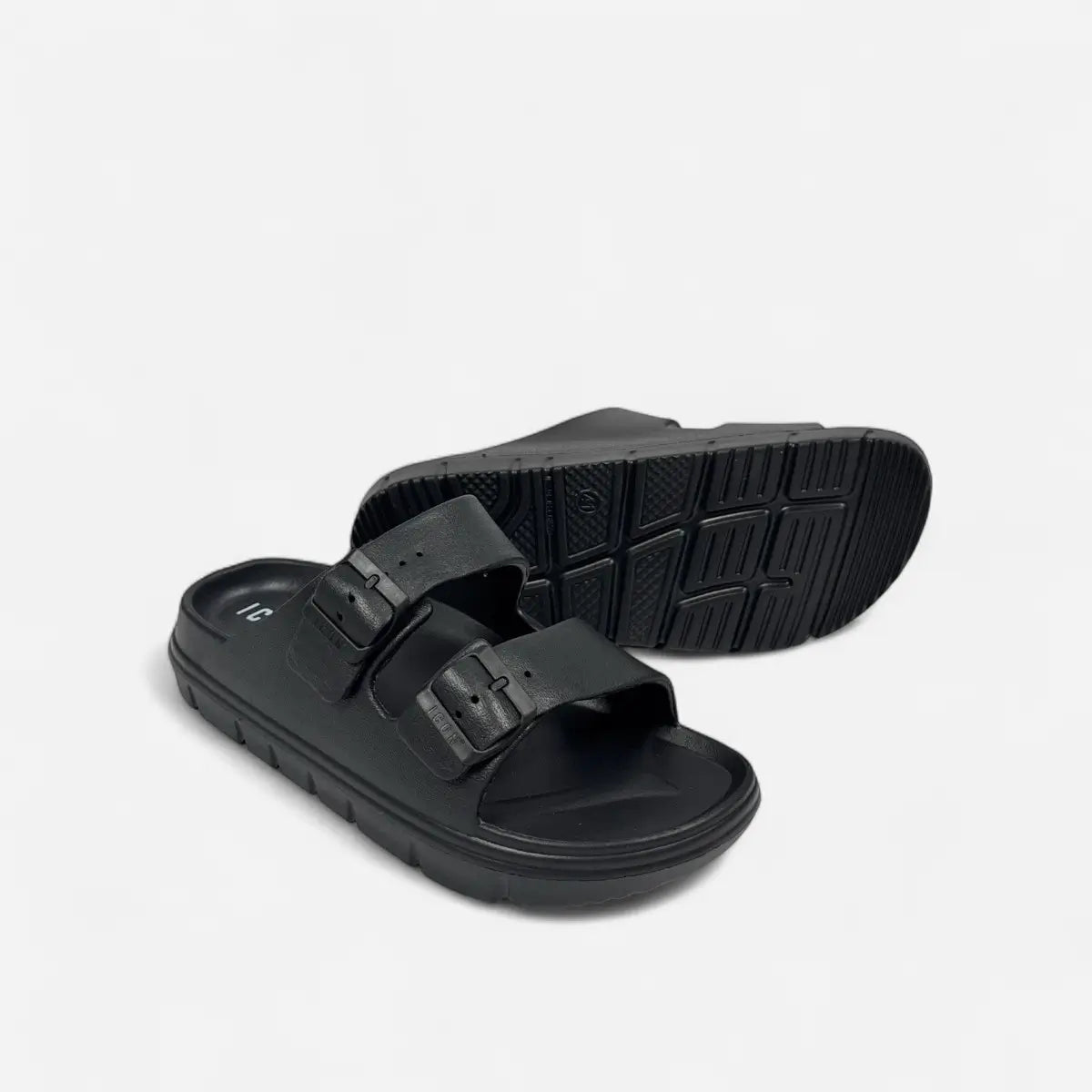 Sandals Fibbia Black