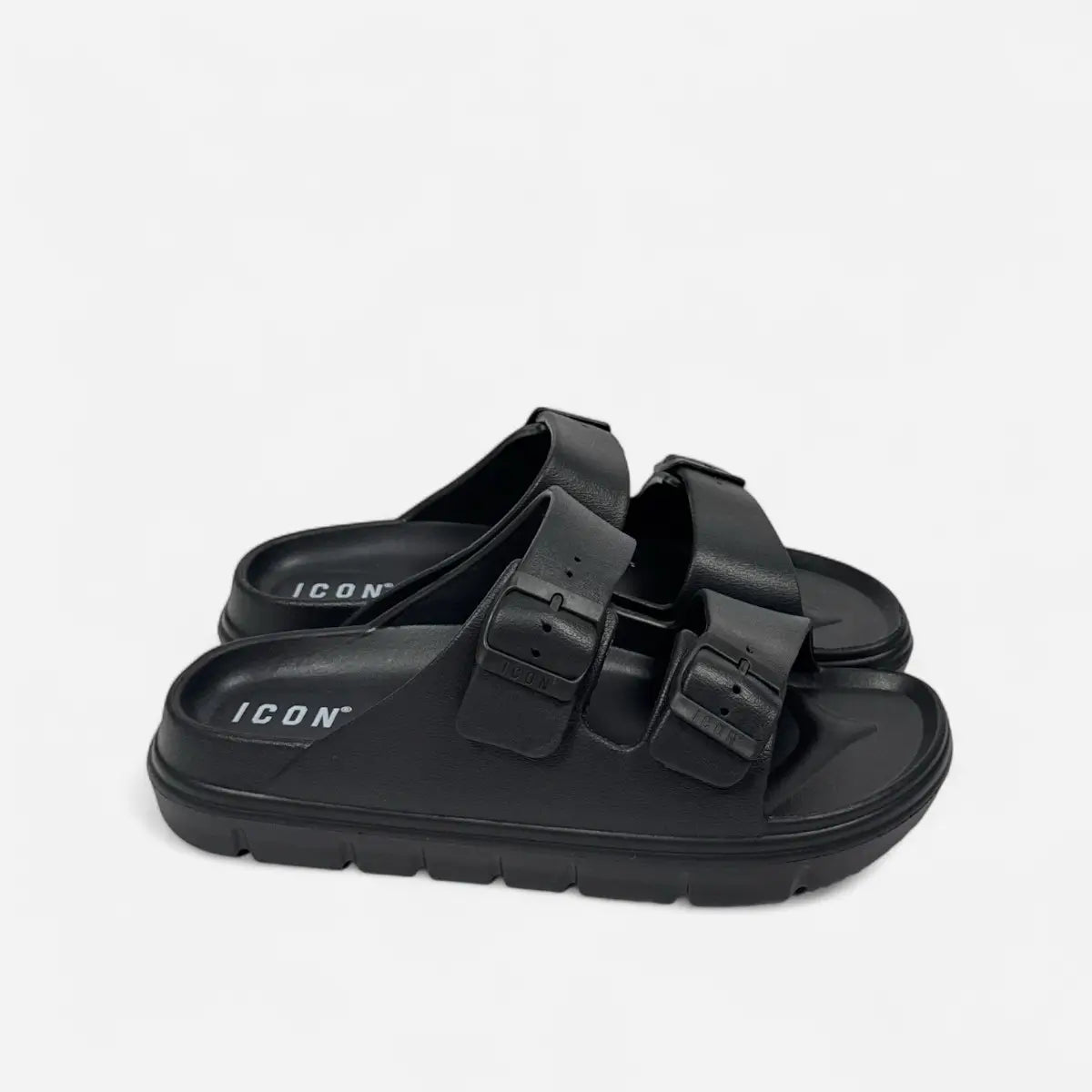 Sandals Fibbia Black