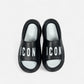 Sandals Futuristic Black & White
