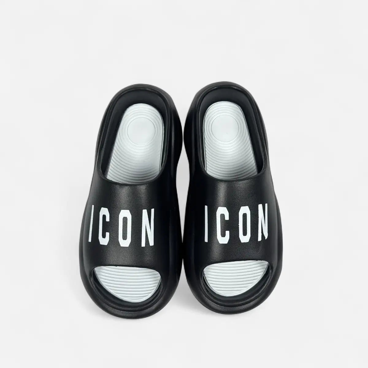 Sandals Futuristic Black & White