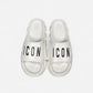 Sandals White & Black
