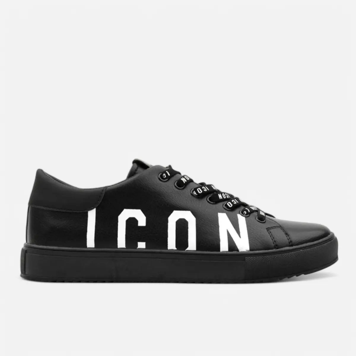 Law Sneakers Logo Black
