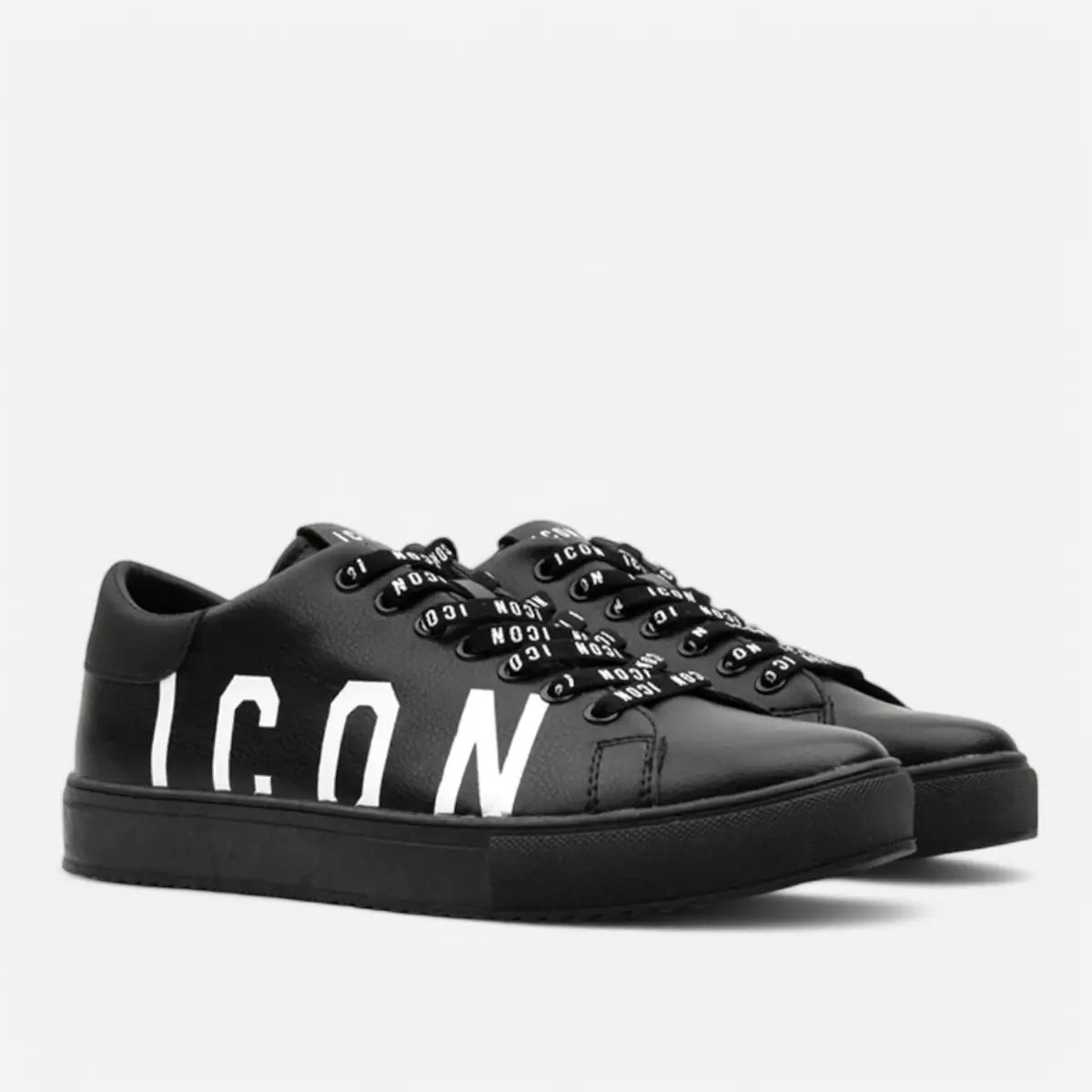 Law Sneakers Logo Black