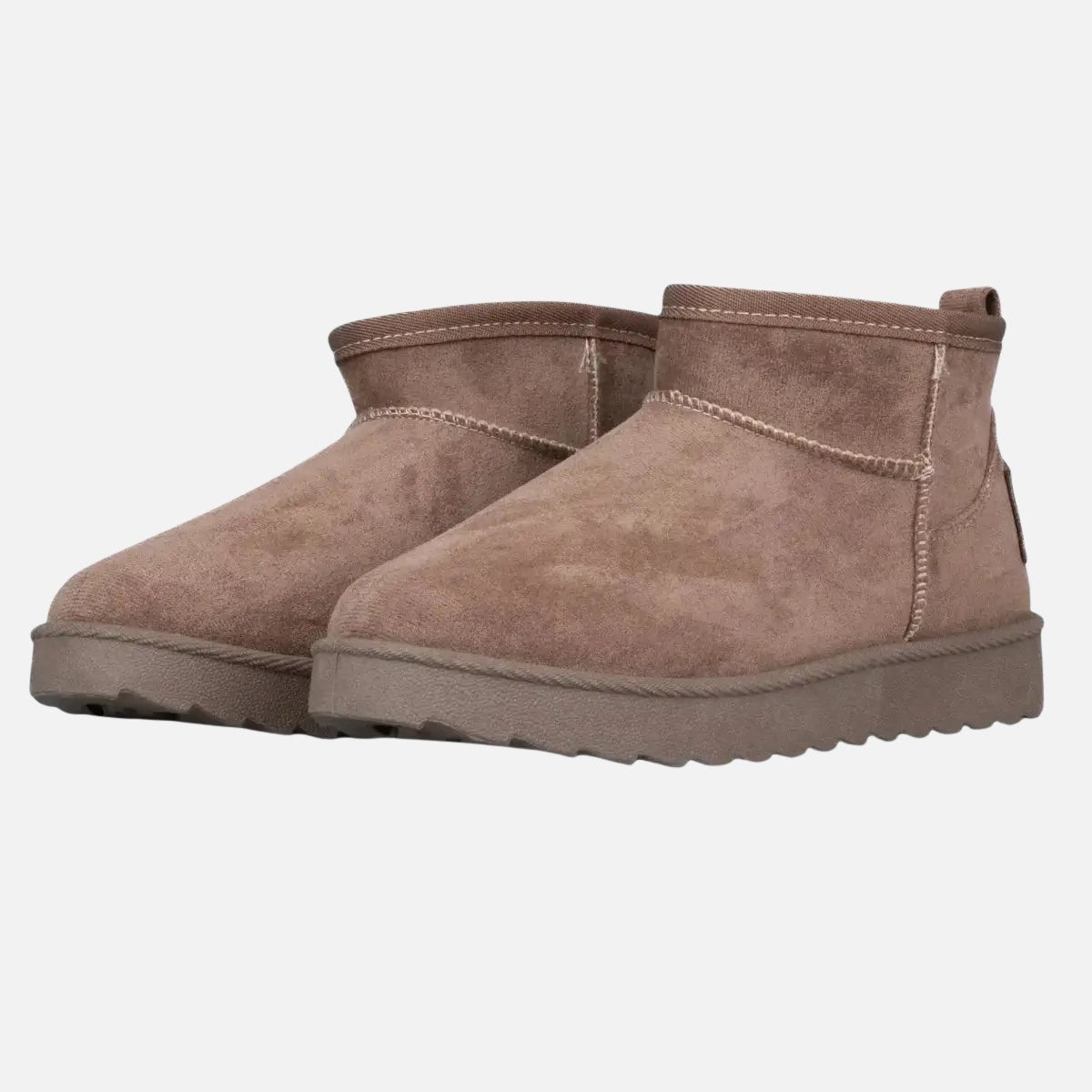 Low Boots Beige