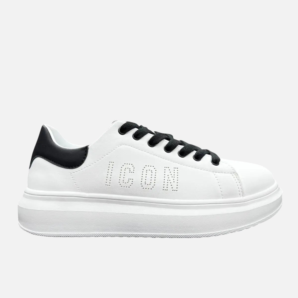 Casual Sneakers White Logo