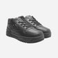 Leather Sneakers Black