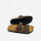 Sandals Nubuk Brown