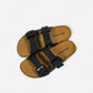 Sandals Nubuk Nero