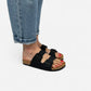 Sandals Nubuk Nero