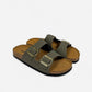 Sandals Nubuk Olive