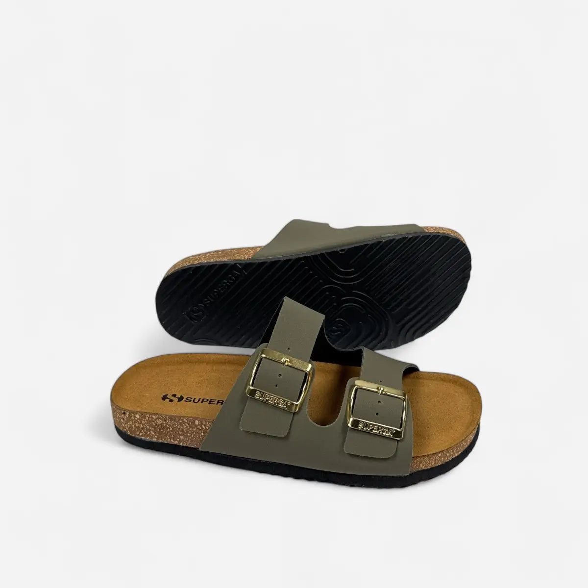 Sandals Nubuk Olive