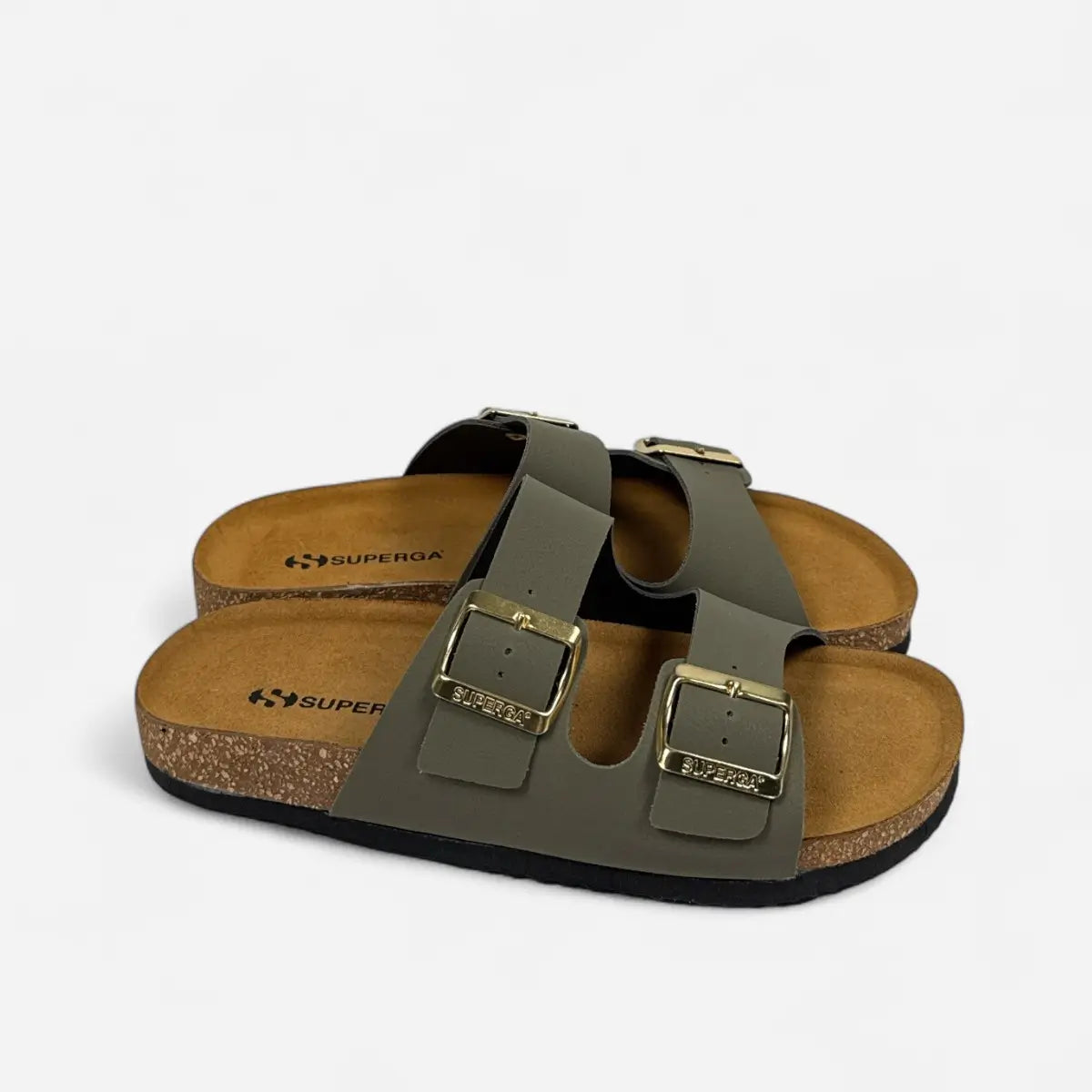 Sandals Nubuk Olive