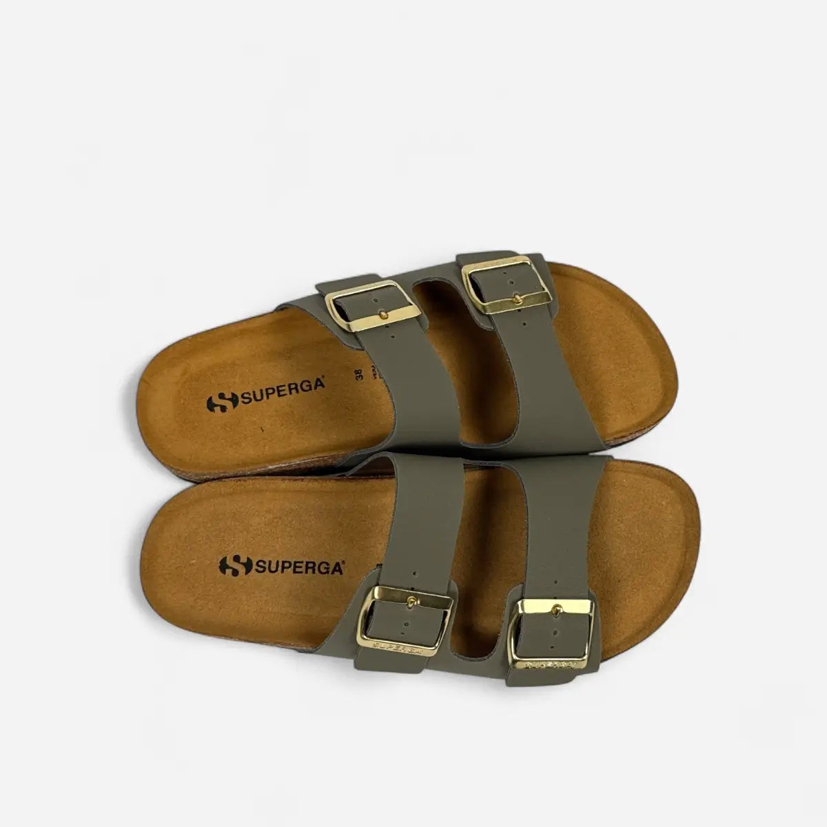 Sandals Nubuk Olive