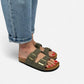 Sandals Nubuk Olive